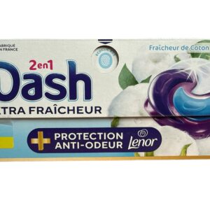 DASH PODS FRAICHEUR DE COTON 28 LAVAGES