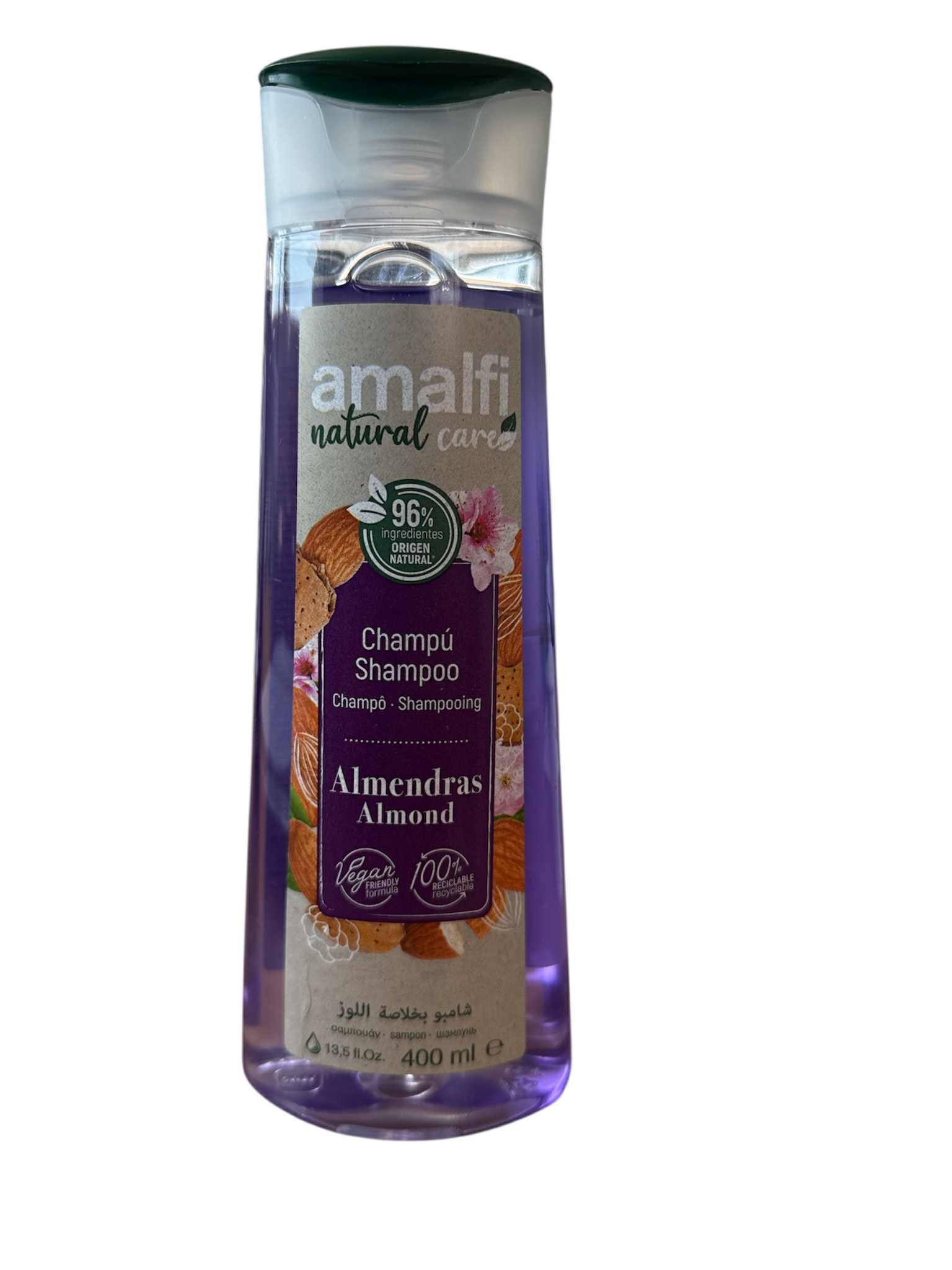 SHAMPOING AMALFI AMANDE 400 ML – Image 1