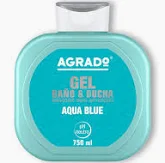 GEL DOUCHE AGRADO AQUA BLUE 750 ML