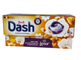 DASH PODS AMBRE & ORCHIDÉE 33 LAVAGES