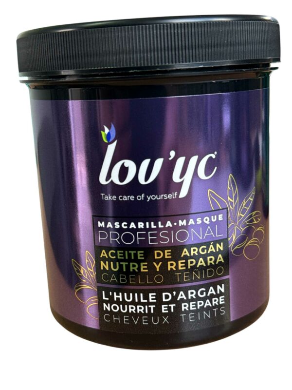 MASQUE LOV’YC PROFESSIONNEL CHEVEUX TEINT 750 ML