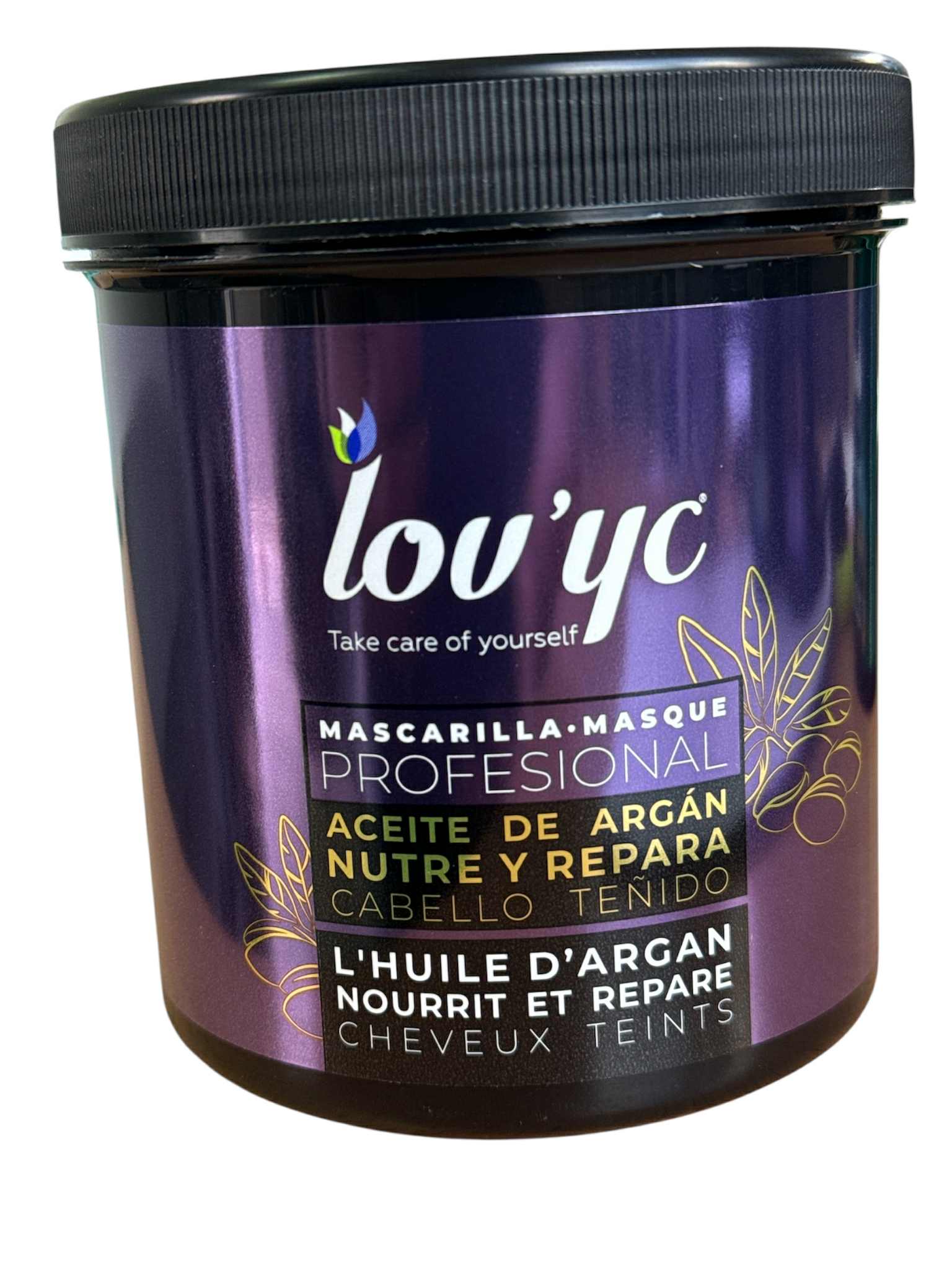 MASQUE LOV’YC PROFESSIONNEL CHEVEUX TEINT 750 ML – Image 1