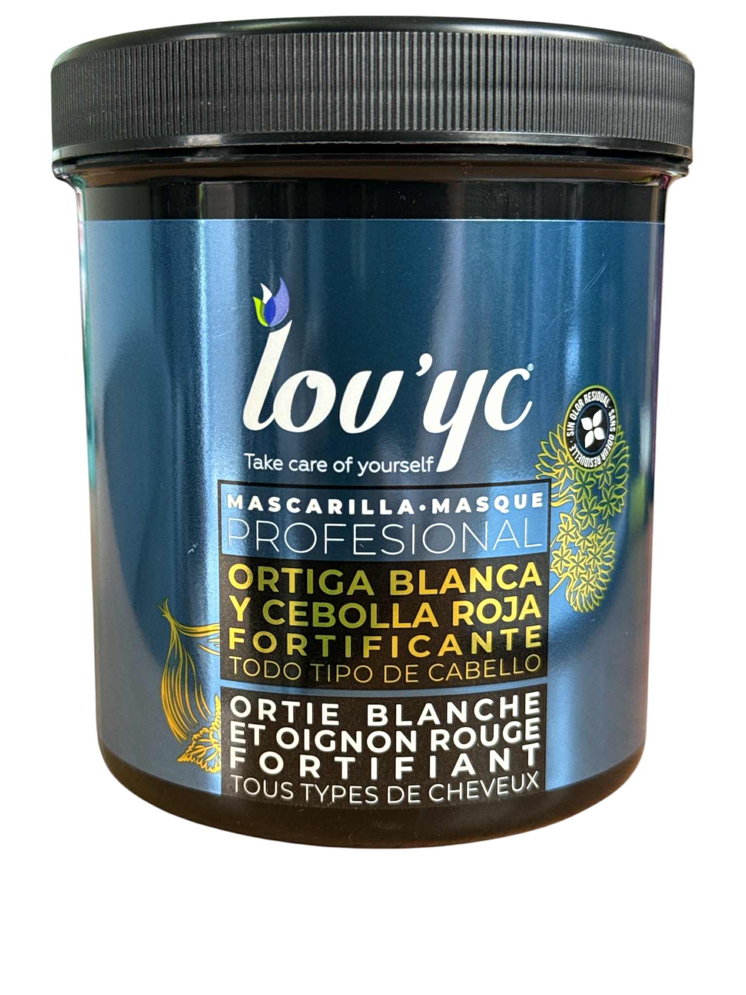 MASQUE LOV’YC PROFESSIONNEL FORTIFIANT TOUS TYPE DE CHEVEUX 750 ML – Image 1