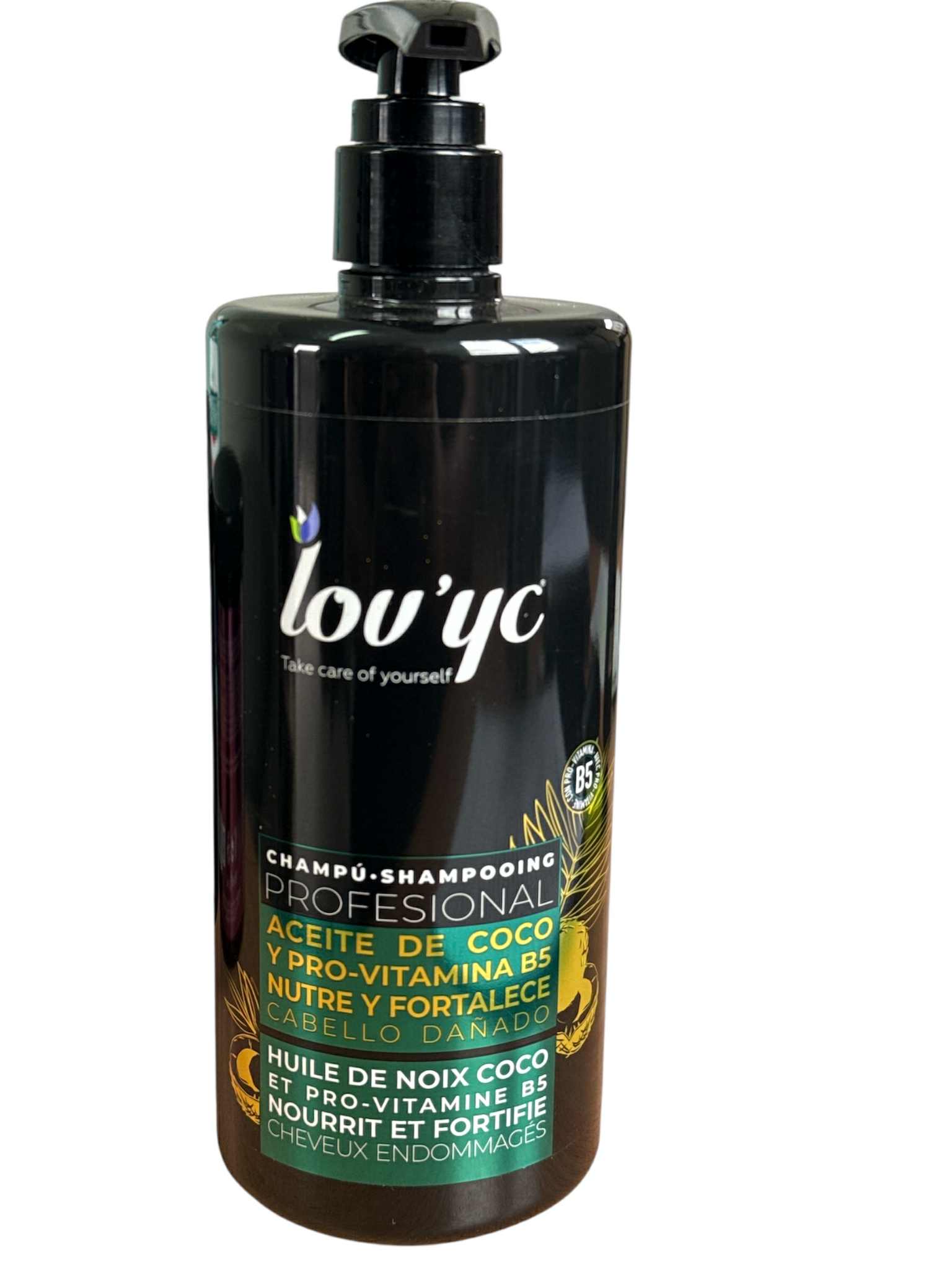 SHAMPOING LOV’YC PROFESSIONNEL CHEVEUX ENDOMMAGÉS 750 ML – Image 1
