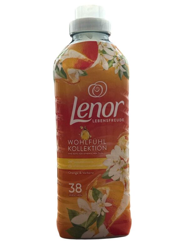 ADOUCISSANT LENOR ORANGE & VERVEINE - 38 LAVAGES