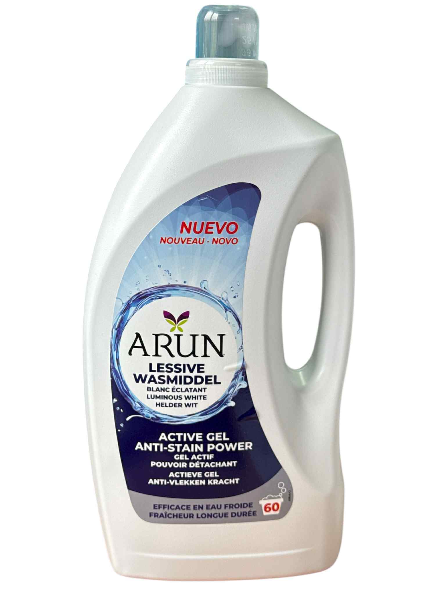 LESSIVE ARUN BLANC ECLATANT - 60 LAVAGES – Image 1
