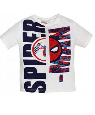 MAILLOT SPIDERMAN BLANC 4 ANS