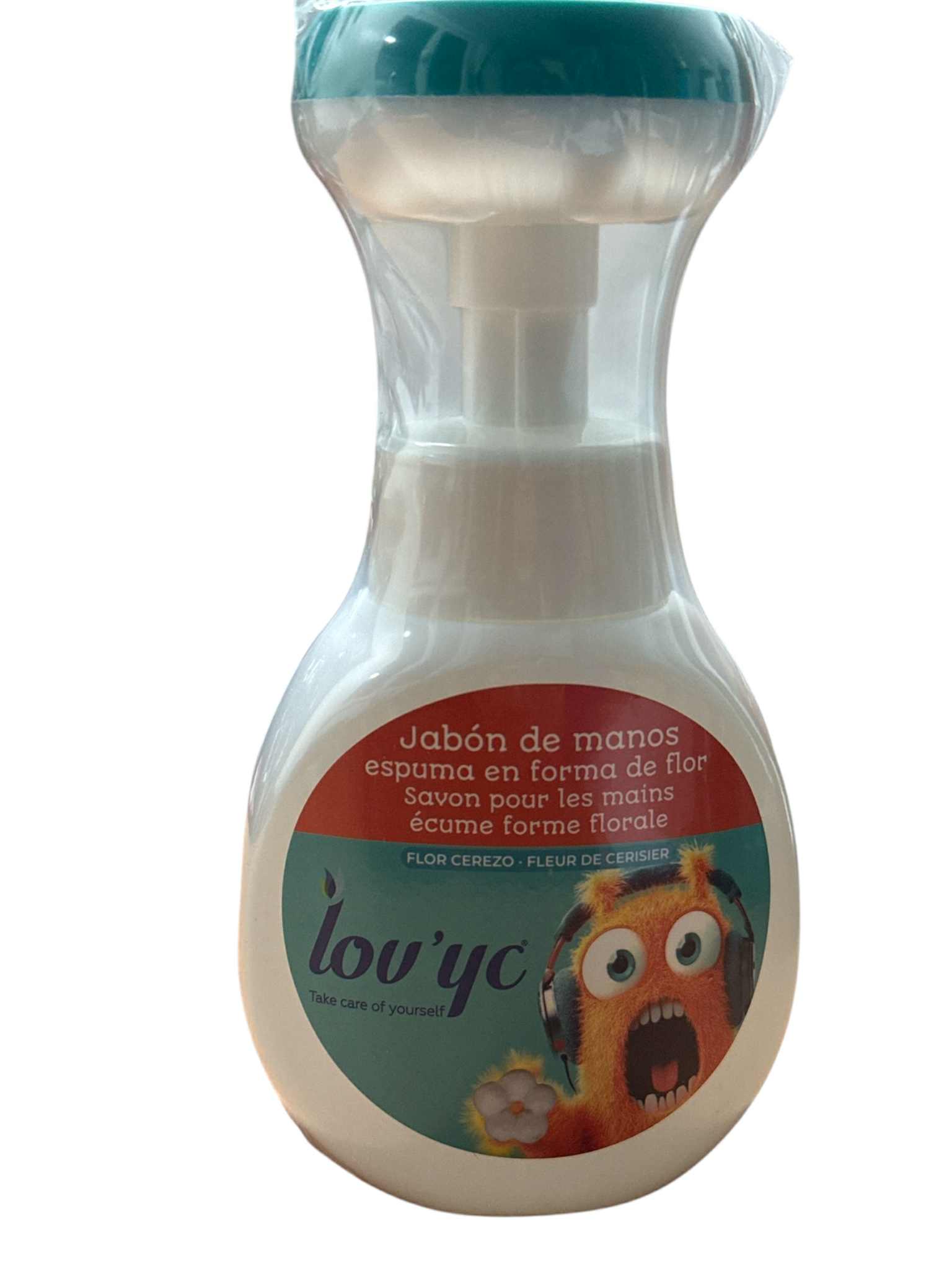 NETTOYANT MAIN ENFANT VERT FLORAL – Image 1