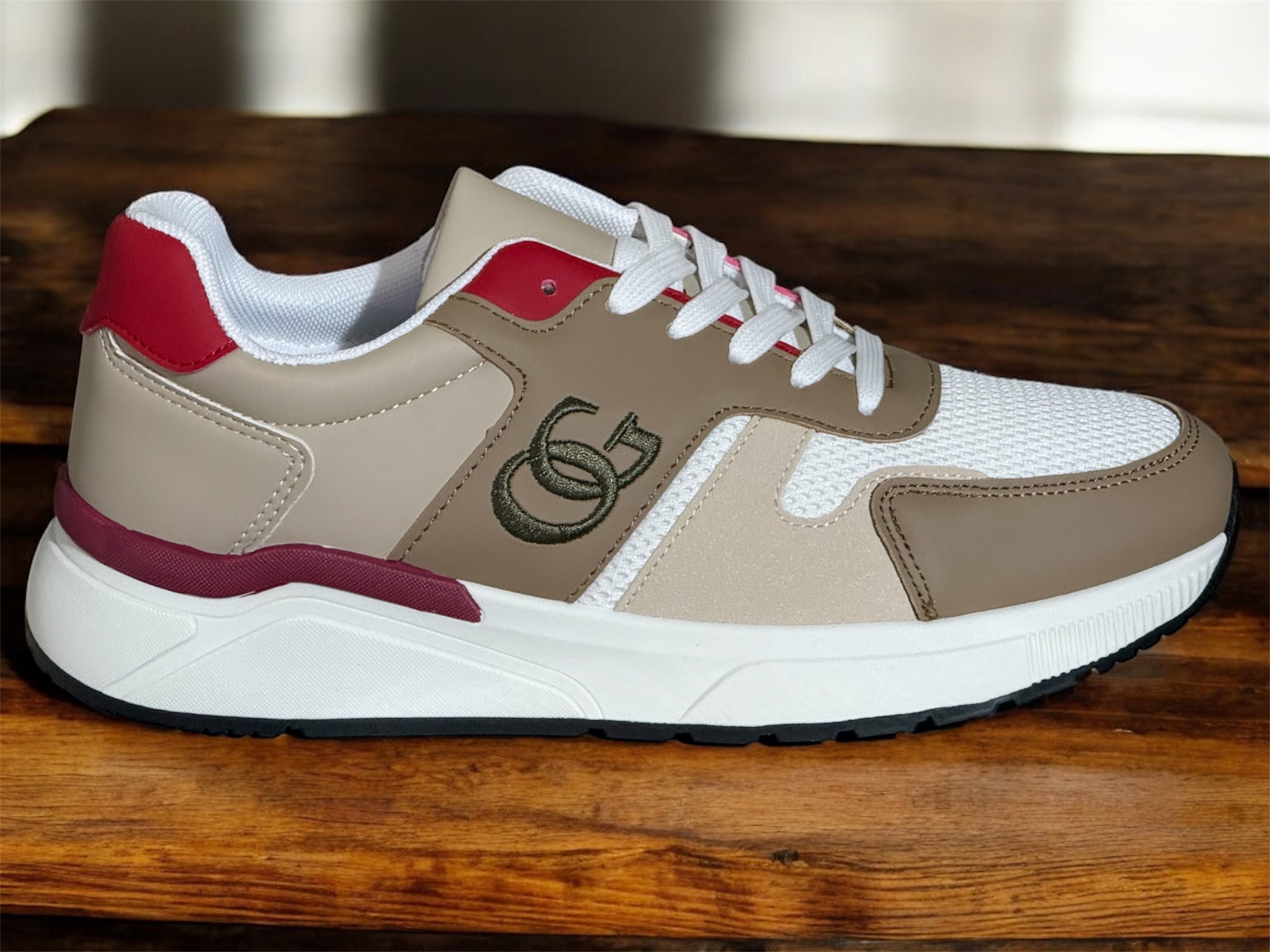 BASKET OLIVIER GRANT~ MONIR BEIGE~ POINTURE 42 – Image 1