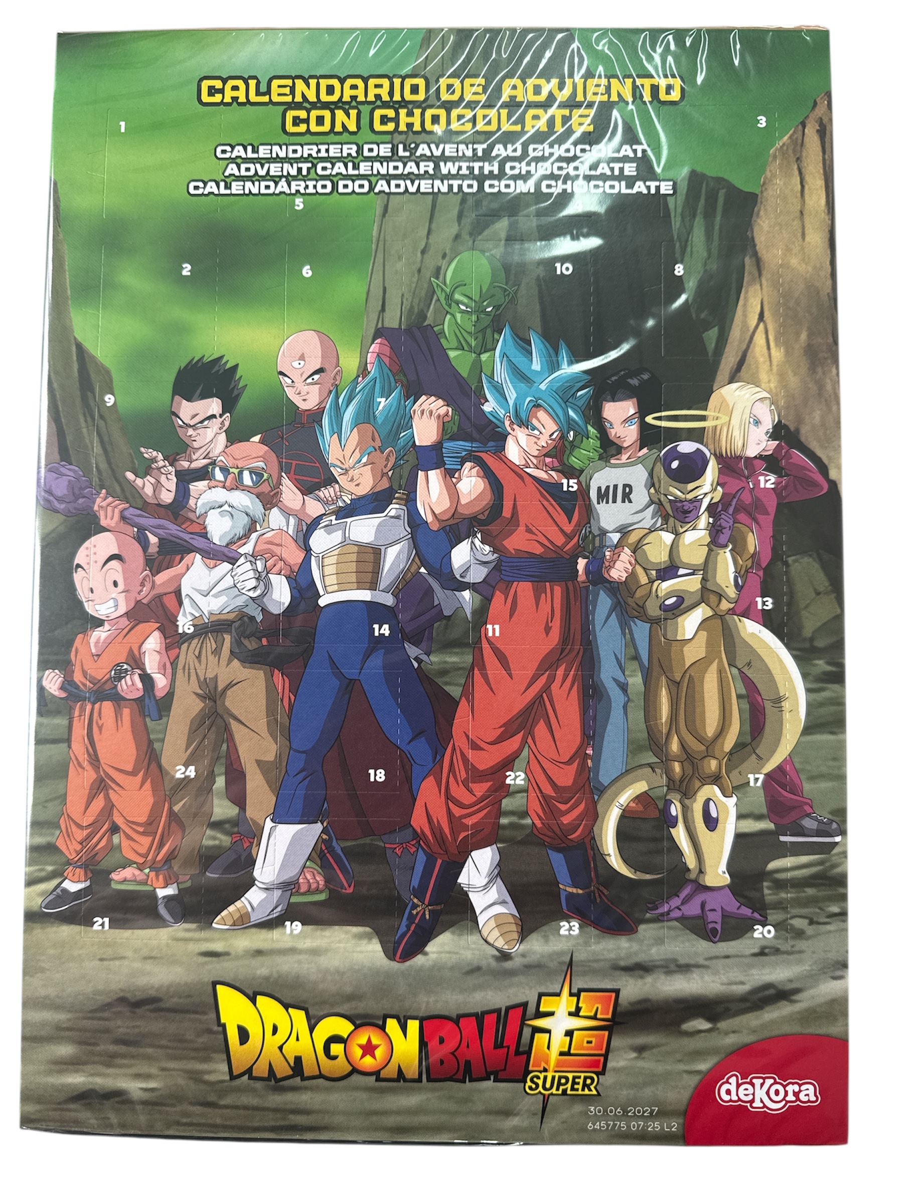 CALENDRIER DE L’AVENT DRAGONBALL Z – Image 1