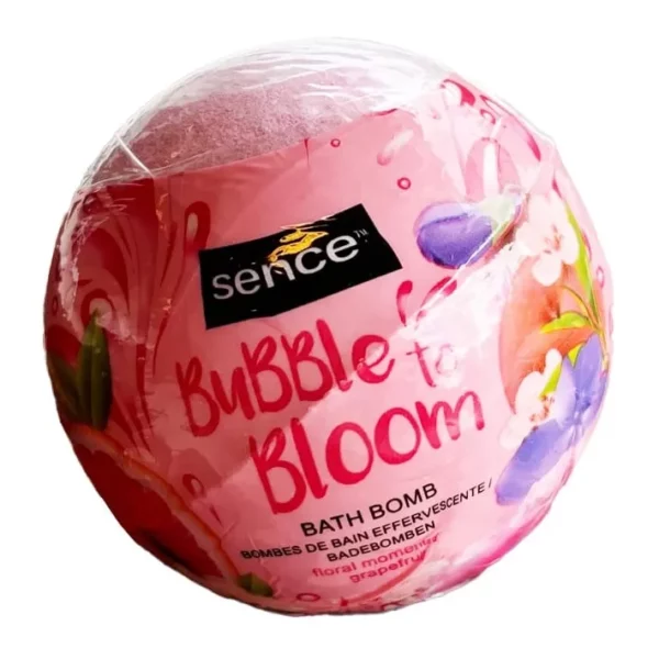 Boule de bain rose floral