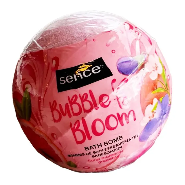 Boule de bain rose floral – Image 1