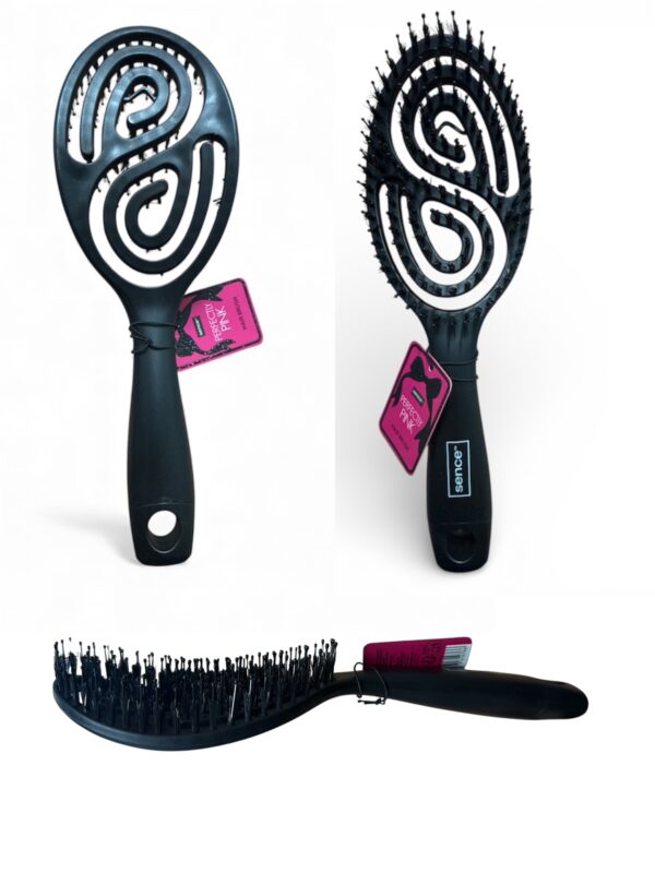 BROSSE CHEVEUX NOIR