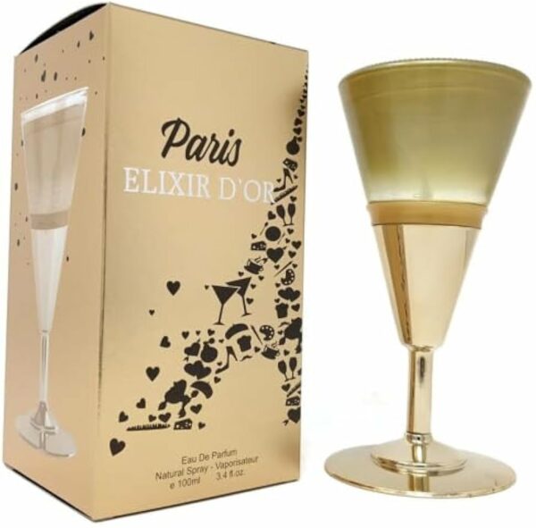 Eau de parfum femme - PARIS ÉLIXIR D’OR- 100 ml