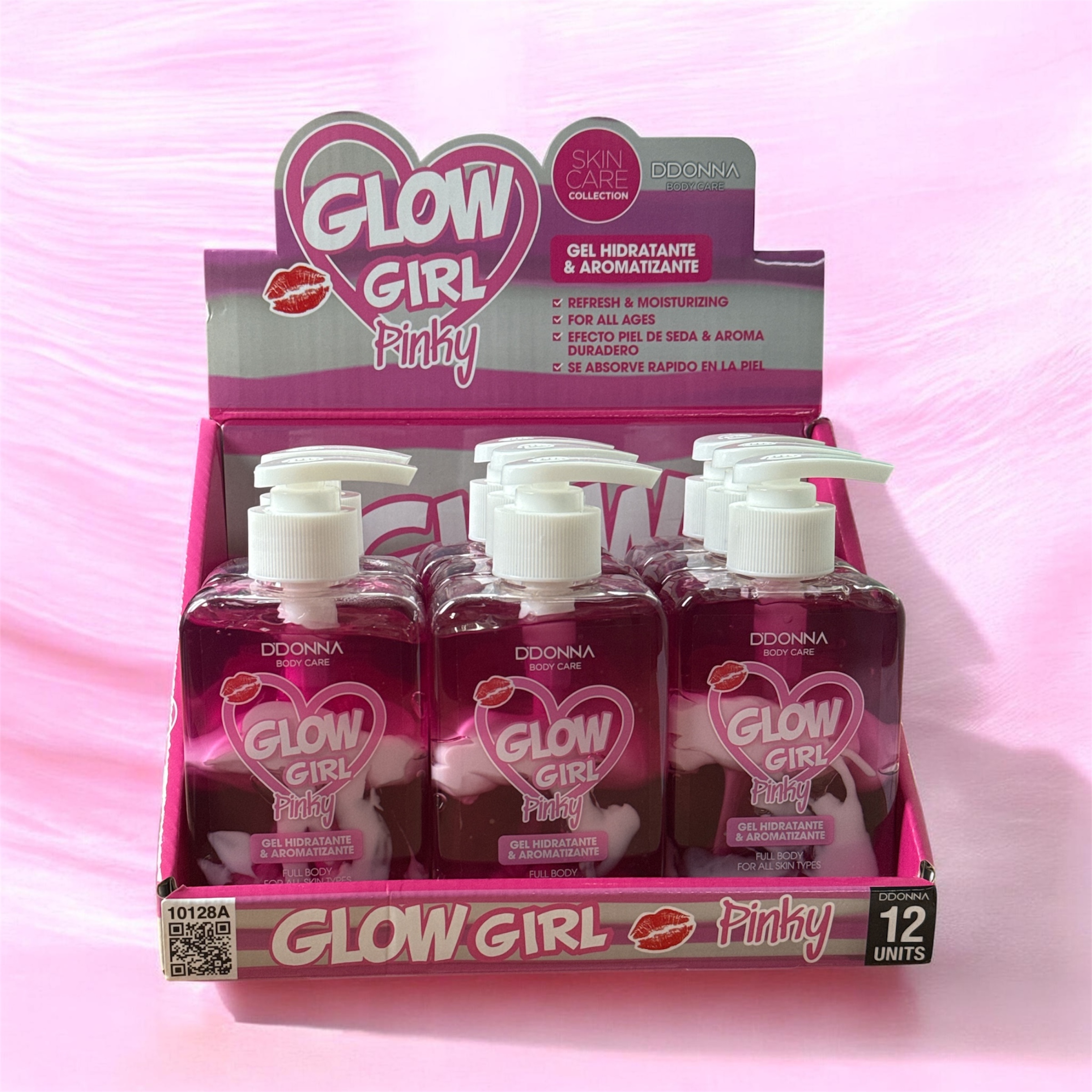 Gel hydratant pour le corps parfum Pinky - Glow Girl - D