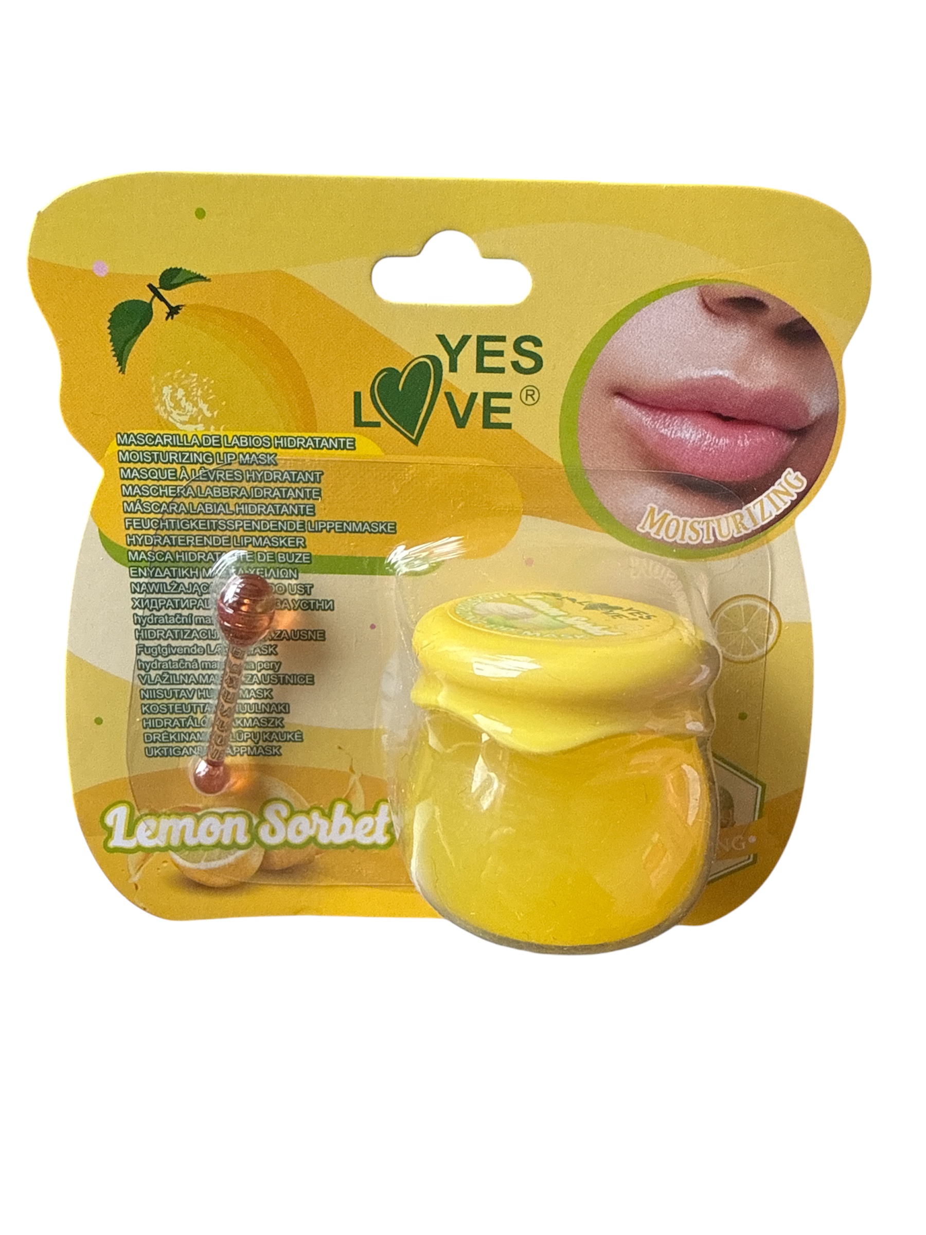 MASQUE HYDRATANT POUR LÈVRES - CITRON – Image 1