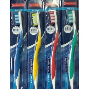 LOT DE 4 BROSSES A DENTS