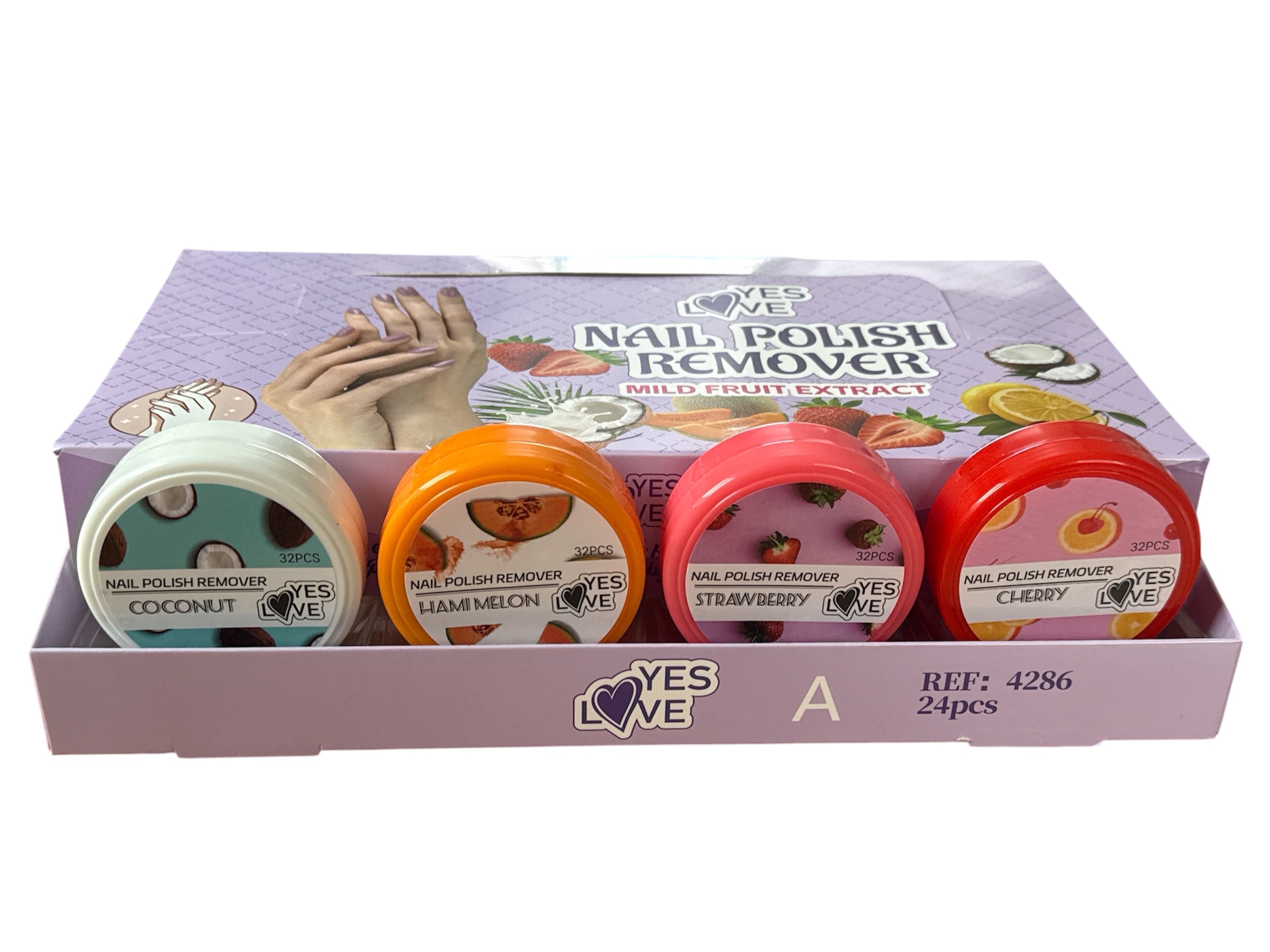 32 lingettes dissolvantes fruités - Yes Love – Image 1
