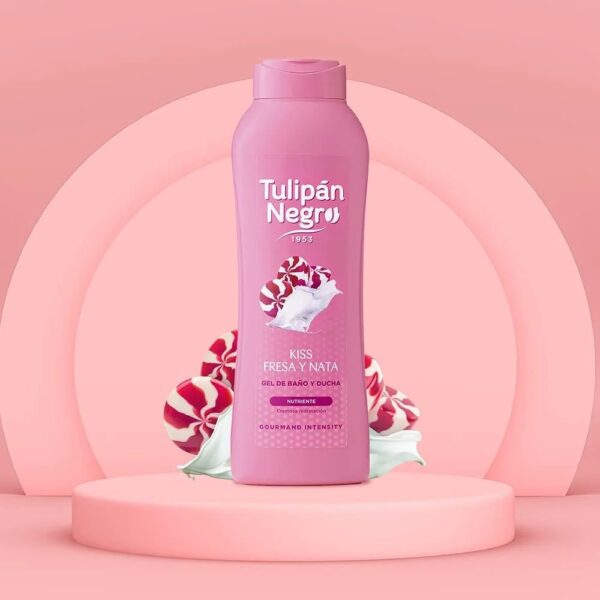 GEL BAIN / GEL DOUCHE - FRAISE/CHANTILLY  650 ML