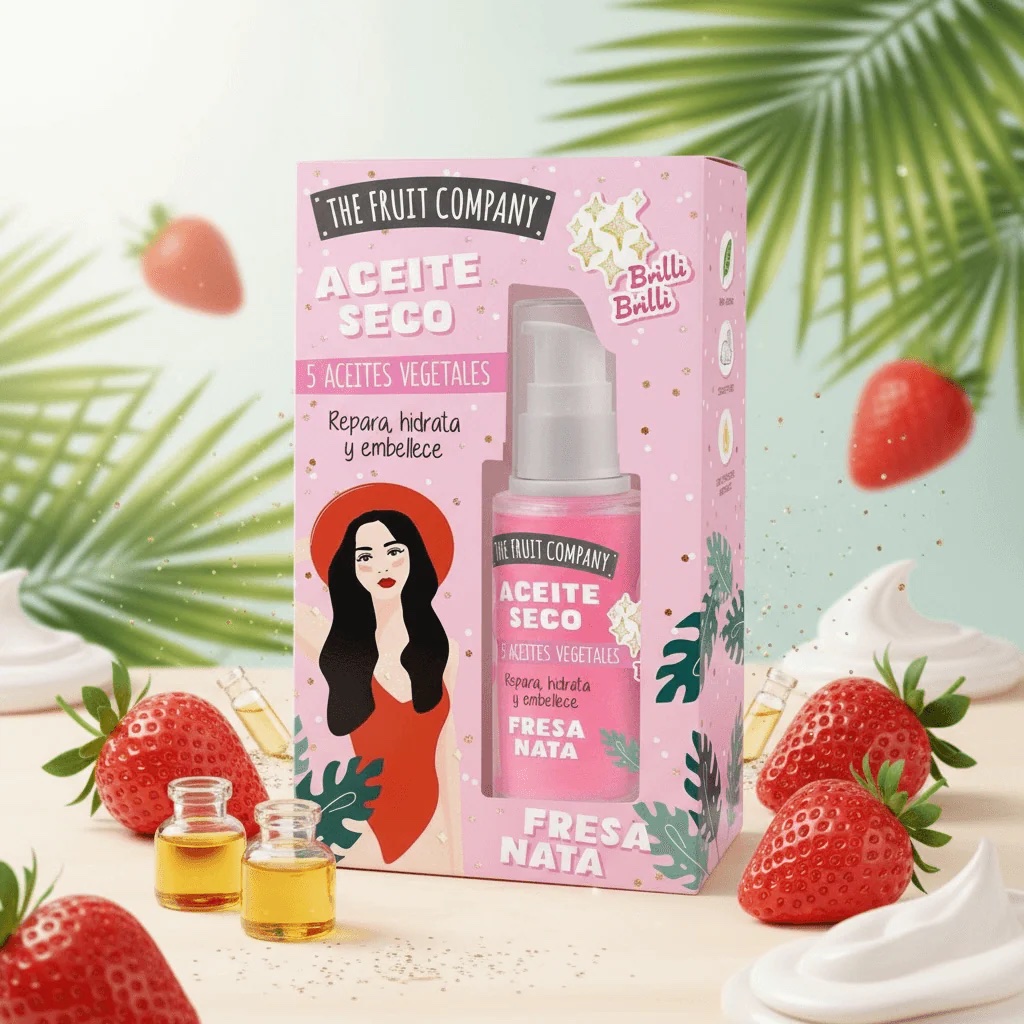 🍓HUILE SECHE- FRAISE CHANTILLY 🍓 – Image 1