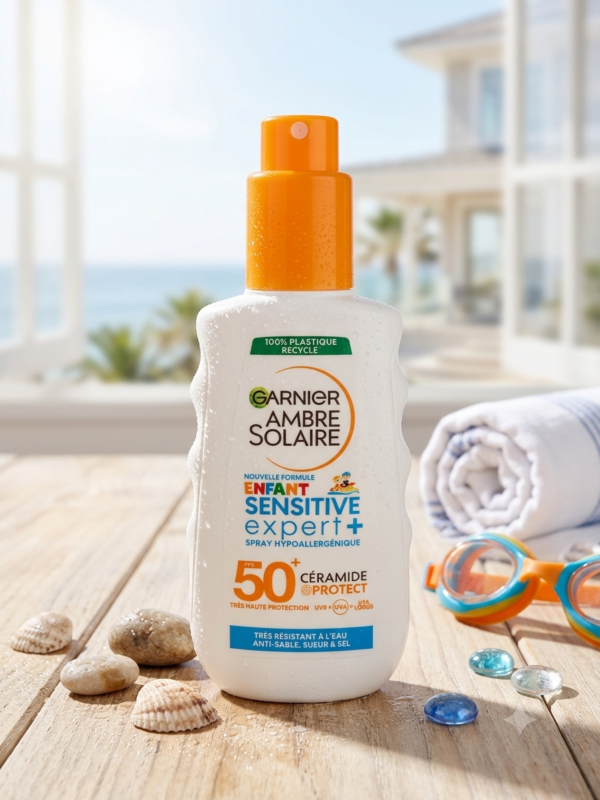 Spray solaire enfant expert +