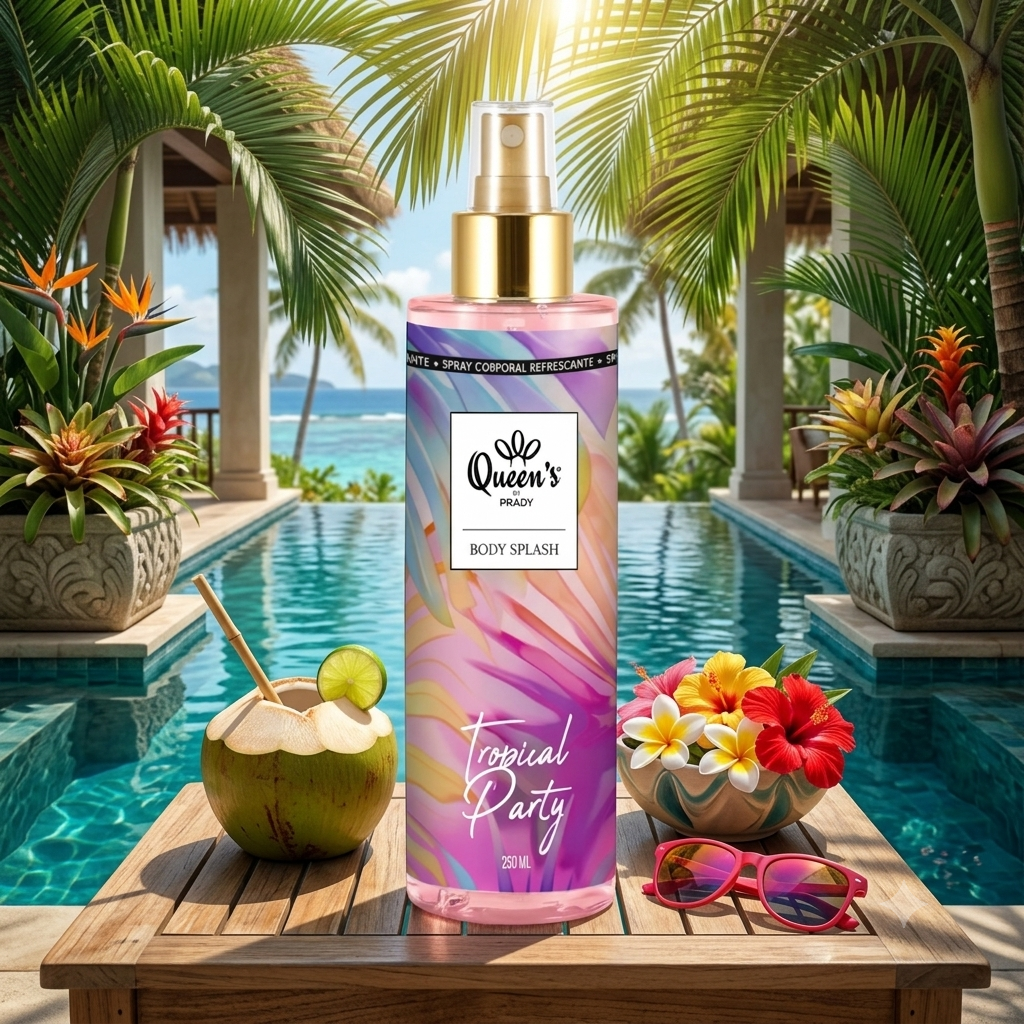 🌴 Spray corporelle Tropical ~ Queen’s (250 ml) – Image 1