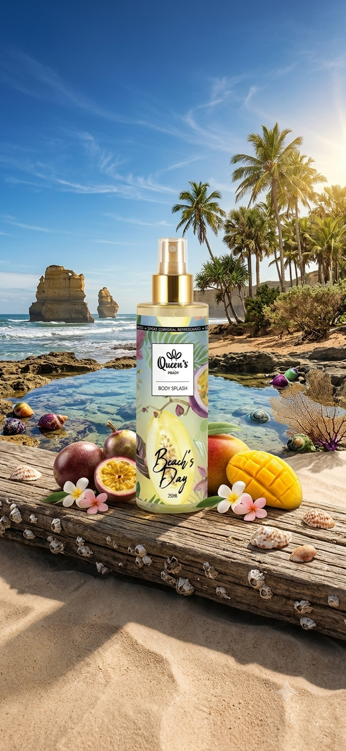 🏖️ Spray corporel Beach’s Day ~ Queen’s (250 ml) – Image 1
