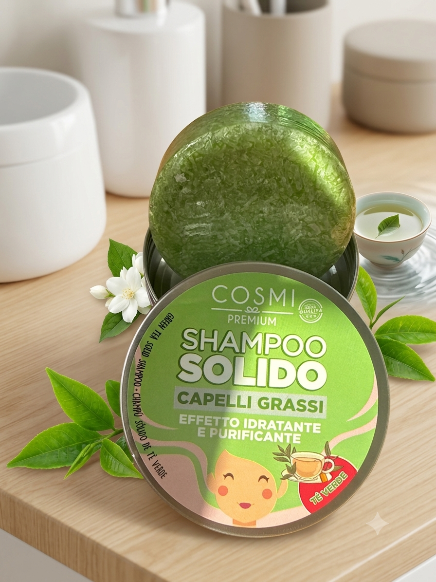 💚 Shampooing solide ~ Cosmi (55g) – Image 2