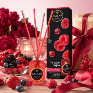 🍓Mikado: Diffuseur de Parfum Ambar (Fruits Rouges) 🍓