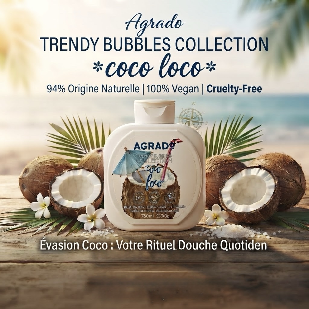 GEL DOUCHE AGRADO COCO 🥥