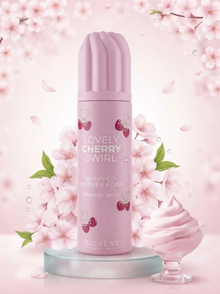 CHANTILLY DE DOUCHE CERISE🍒