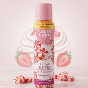 DÉODORANT TULIPÀN NEGRO- FRAISE & GOURMAND 150 ML 🍓🍭