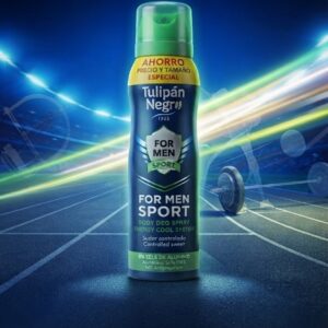 DÉODORANT TULIPÀN NEGRO SPORT 150 ML 💙