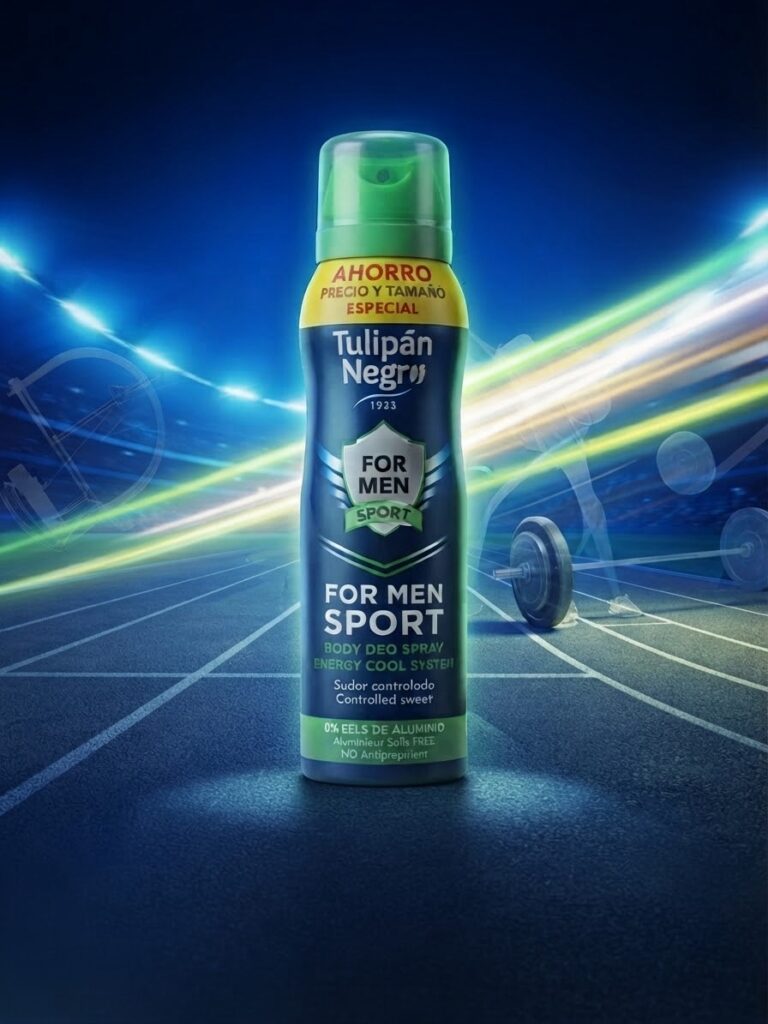 DÉODORANT TULIPÀN NEGRO SPORT 150 ML 💙